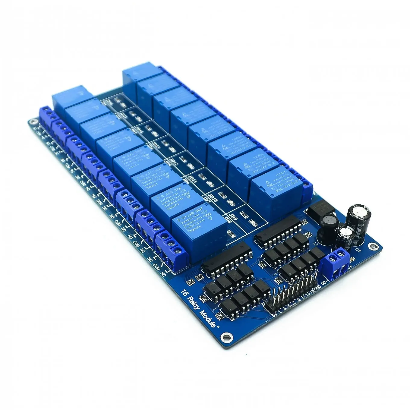 Relaismodule 16-kanaal 5V